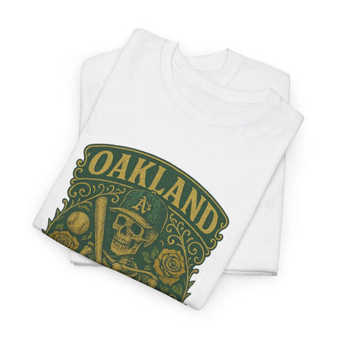 Grateful Dead - Oakland A's Retro Poster Art T-shirt - StealieShop